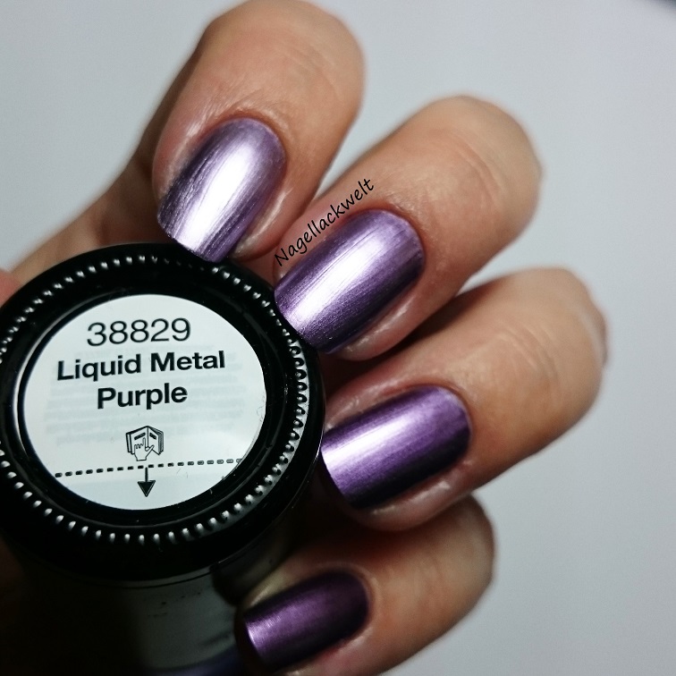 Claires Liquid Metal Purple 3